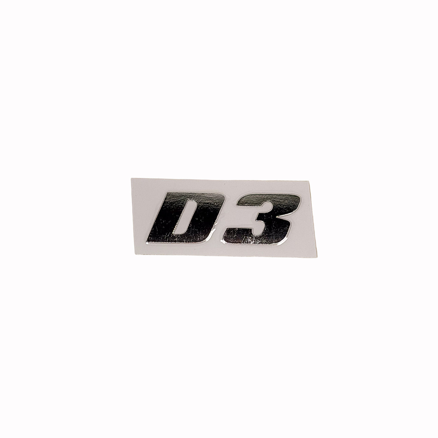 Exhaust System - D3 Foil Exhaust Label For Carbon Endcap