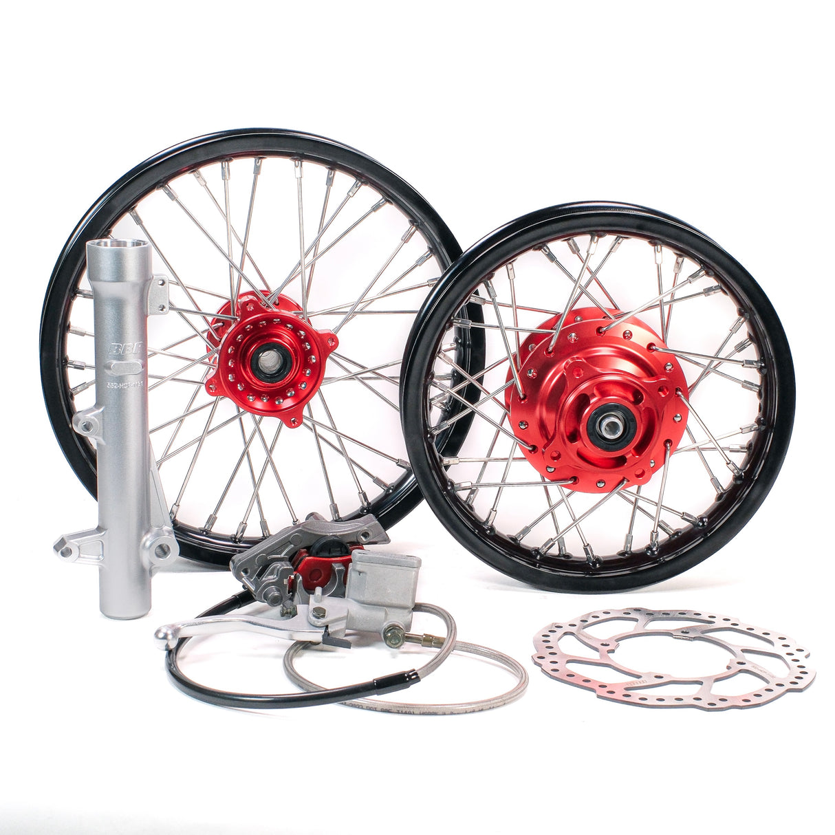 CRF110 - Front Disc Brake Upgrade w/ Complete Wheel Set