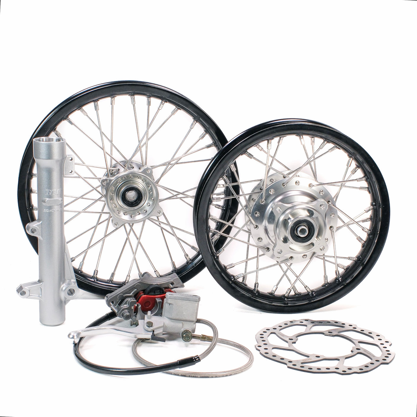 CRF110 - Front Disc Brake Upgrade w/ Complete Wheel Set