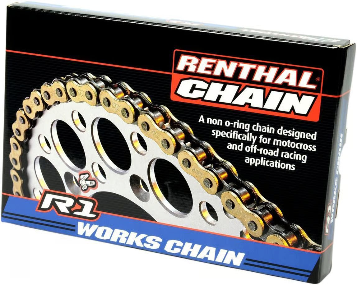 Renthal R1 420-130L Gold Works Chain
