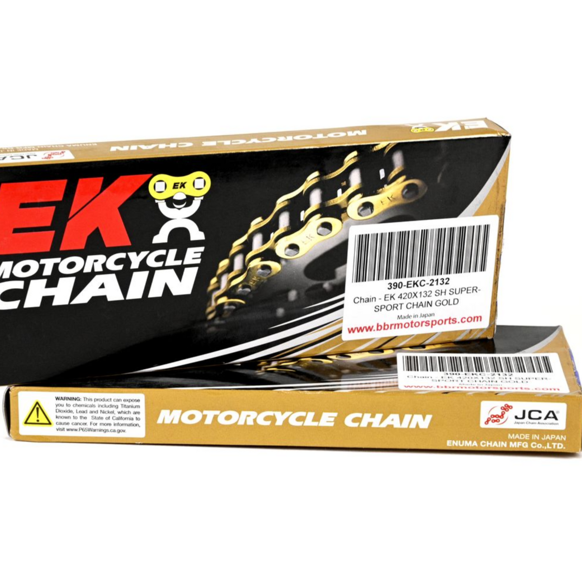 Chain - EK Supersport Gold Chain / 420 - 132L – BBR Motorsports