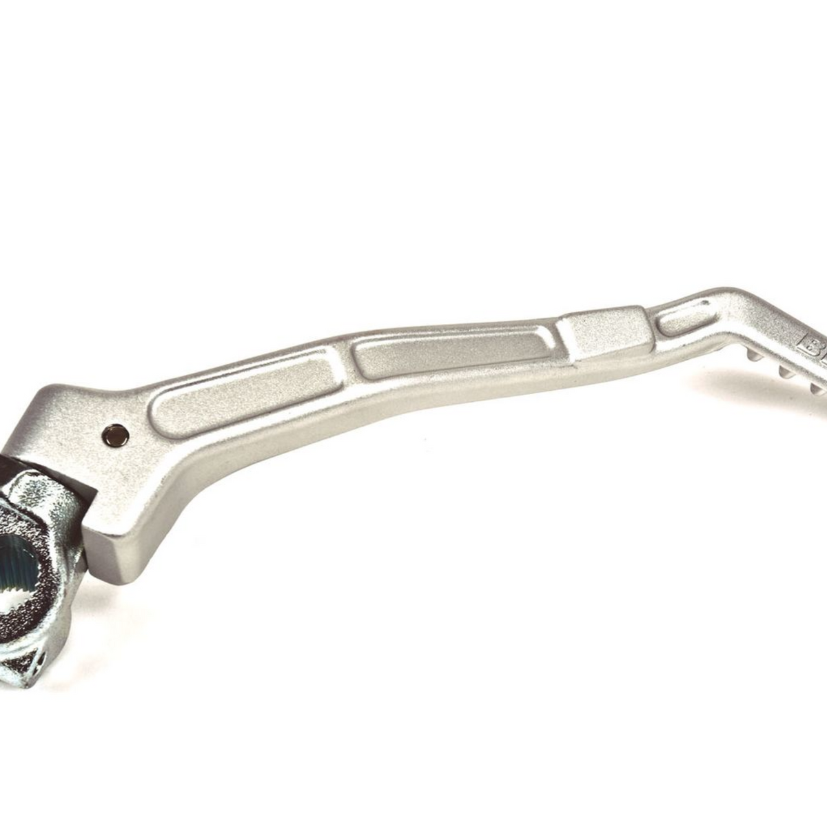 Moto Kick Starter Levier Pédale Sensible CNC En Aluminium Universel Moto Accessoire(Argent