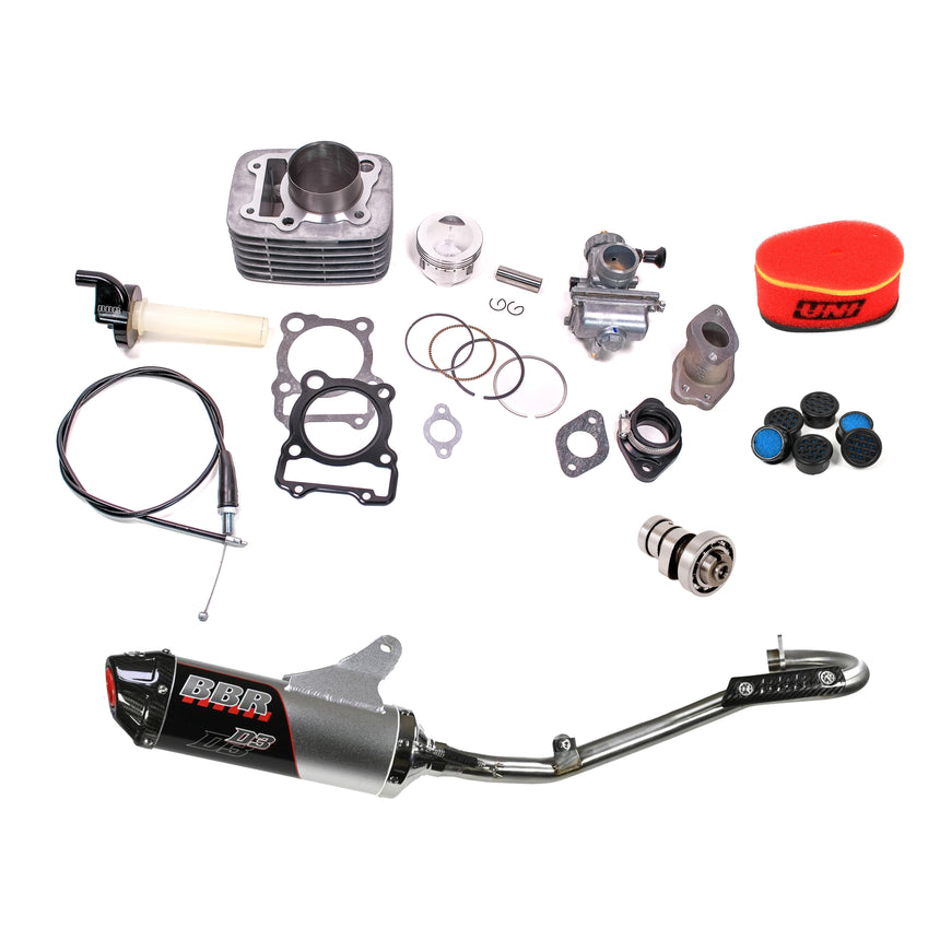 KLX140 - Pro Comp Plus 170cc Kit - BBR Exhaust