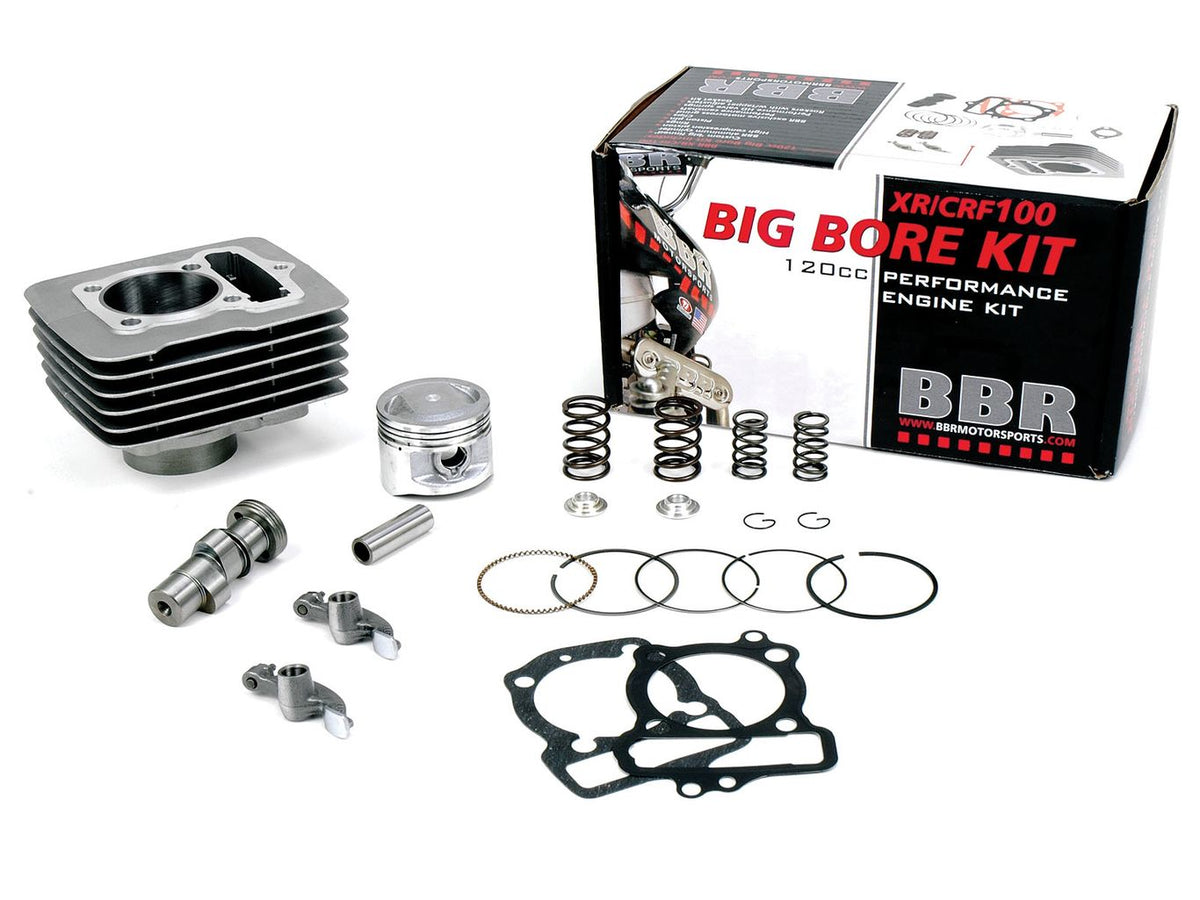 XR/CRF100 120cc Big Bore Kit with Cam – BBR Motorsports