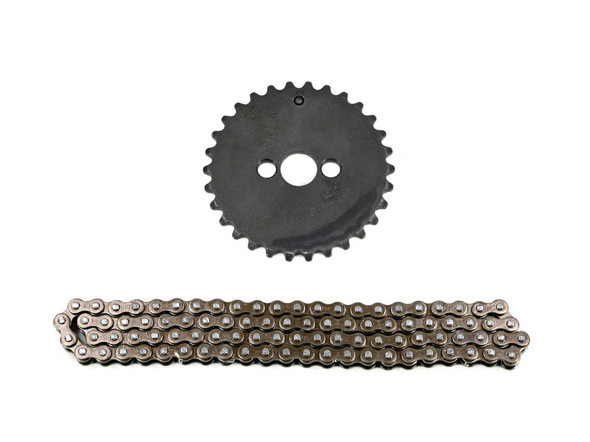 Timing Chain & Cam Sprocket set - OEM Honda CRF/XR100 1981-2013 - 411-HXR-1035