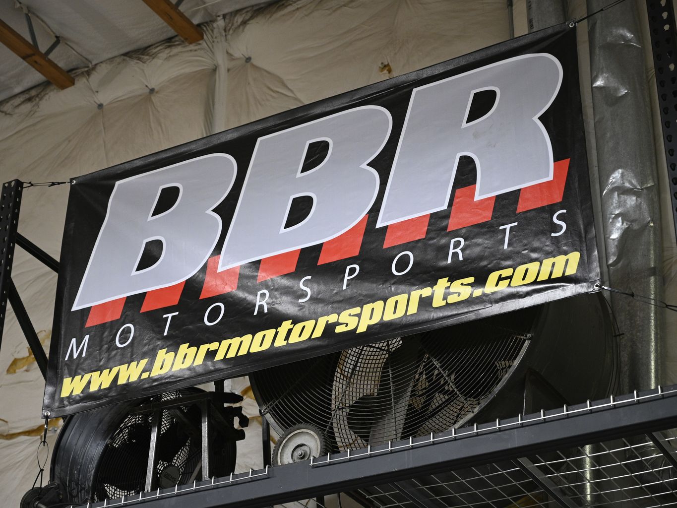 Track Banner - BBR Large 79 1/2" x 39 1/2" - 710-BBR-3002