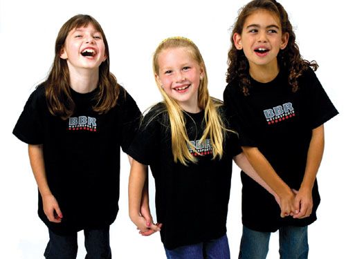 T-Shirt - BBR Factory, Black / Youth Large (14-16) - 810-BBR-1001