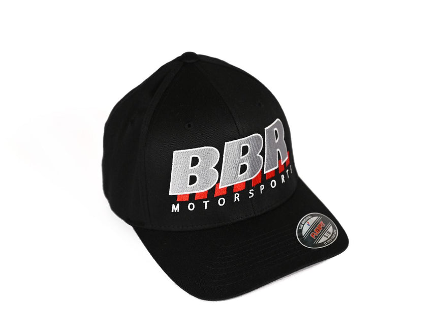 BBR Flex-Fit Curved Bill/Solid BackHat Blk S/M - 831-BBR-1011
