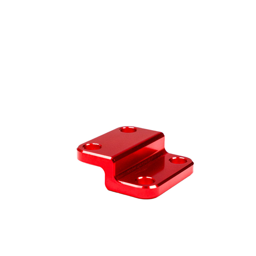 Mounting Bracket - Chain Guide Mounting Bracket, Red / BBR KLX11