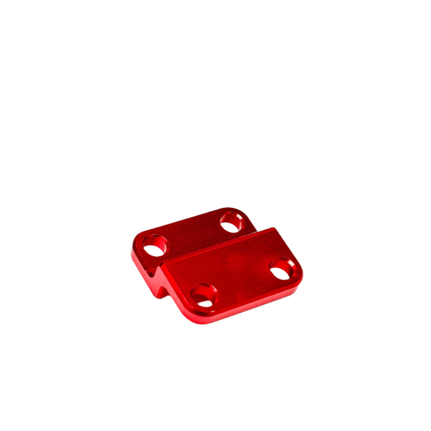 Mounting Bracket - Chain Guide Mounting Bracket, Red / BBR KLX11