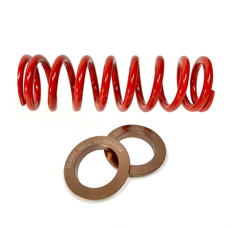 Shock Spring - KLX140R (non L model) W/ 2 shock collars