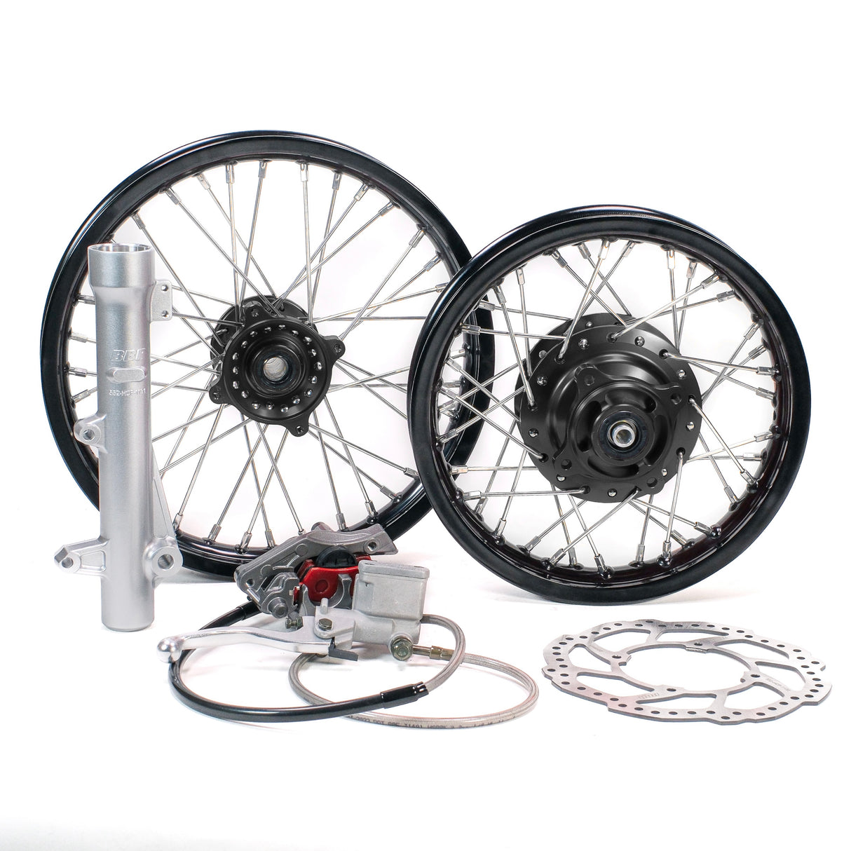 CRF110 - Front Disc Brake Upgrade w/ Complete Wheel Set