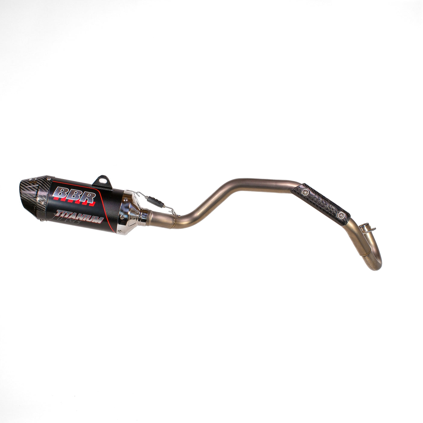 Exhaust System - D3, Titanium / KLX/DRZ110/L, 02-Present