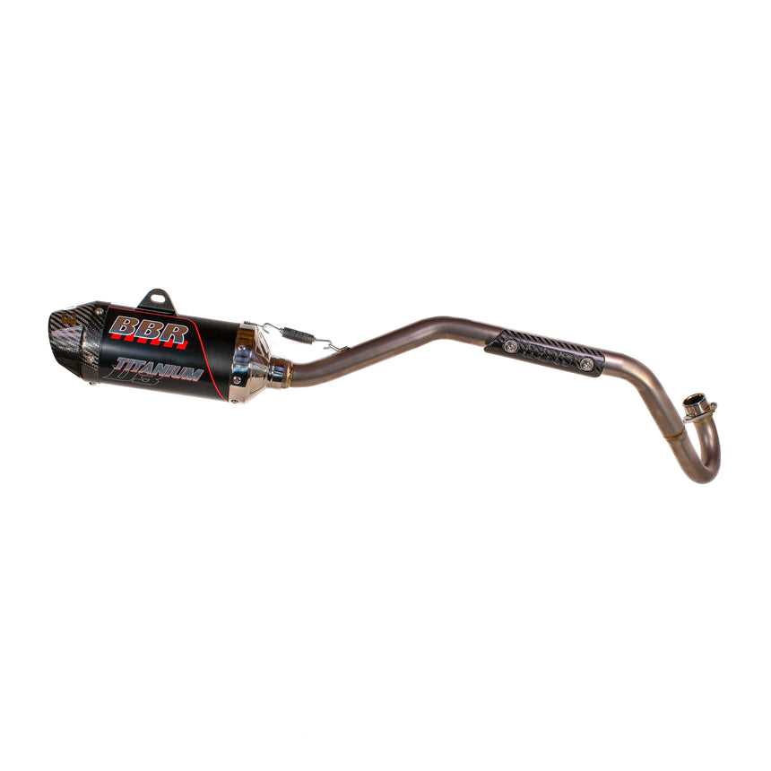 D3 Titanium Exhaust System - CRF110F, 19-Present