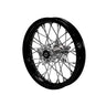 BBR Complete Rear Wheel - Black Rim 12", CNC Billet Disc Hub