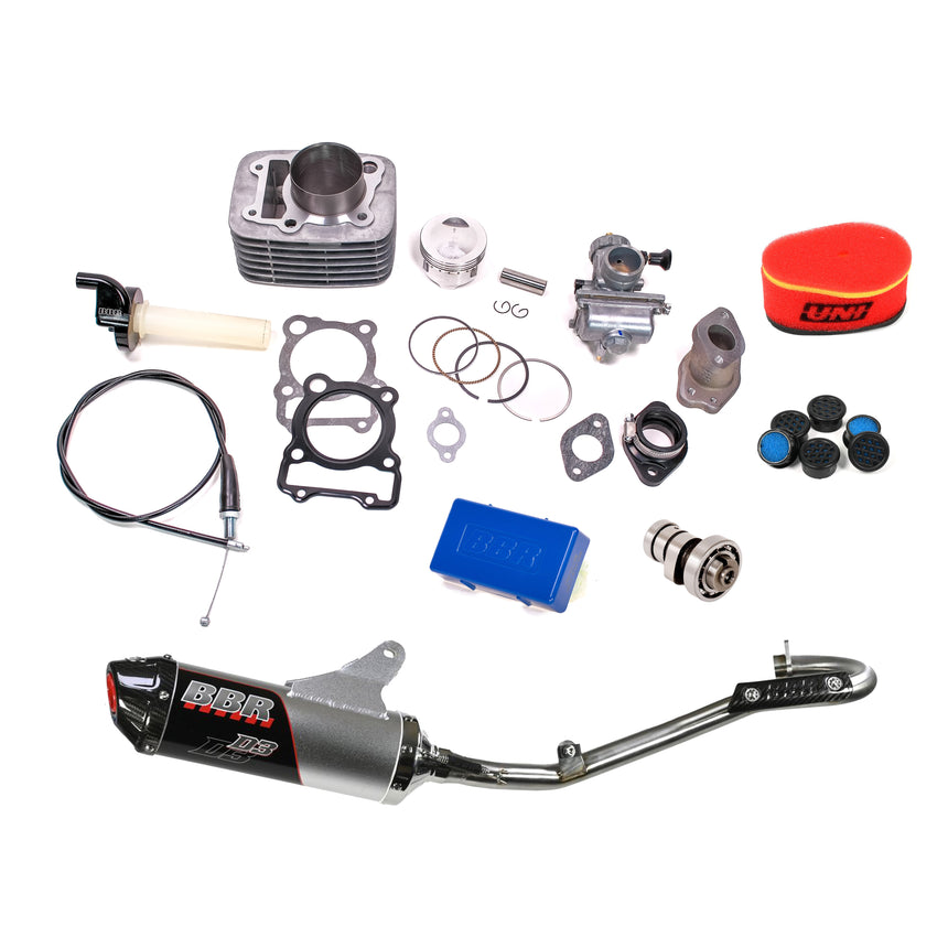 KLX140 - Pro Comp Plus 170cc Kit - BBR Exhaust