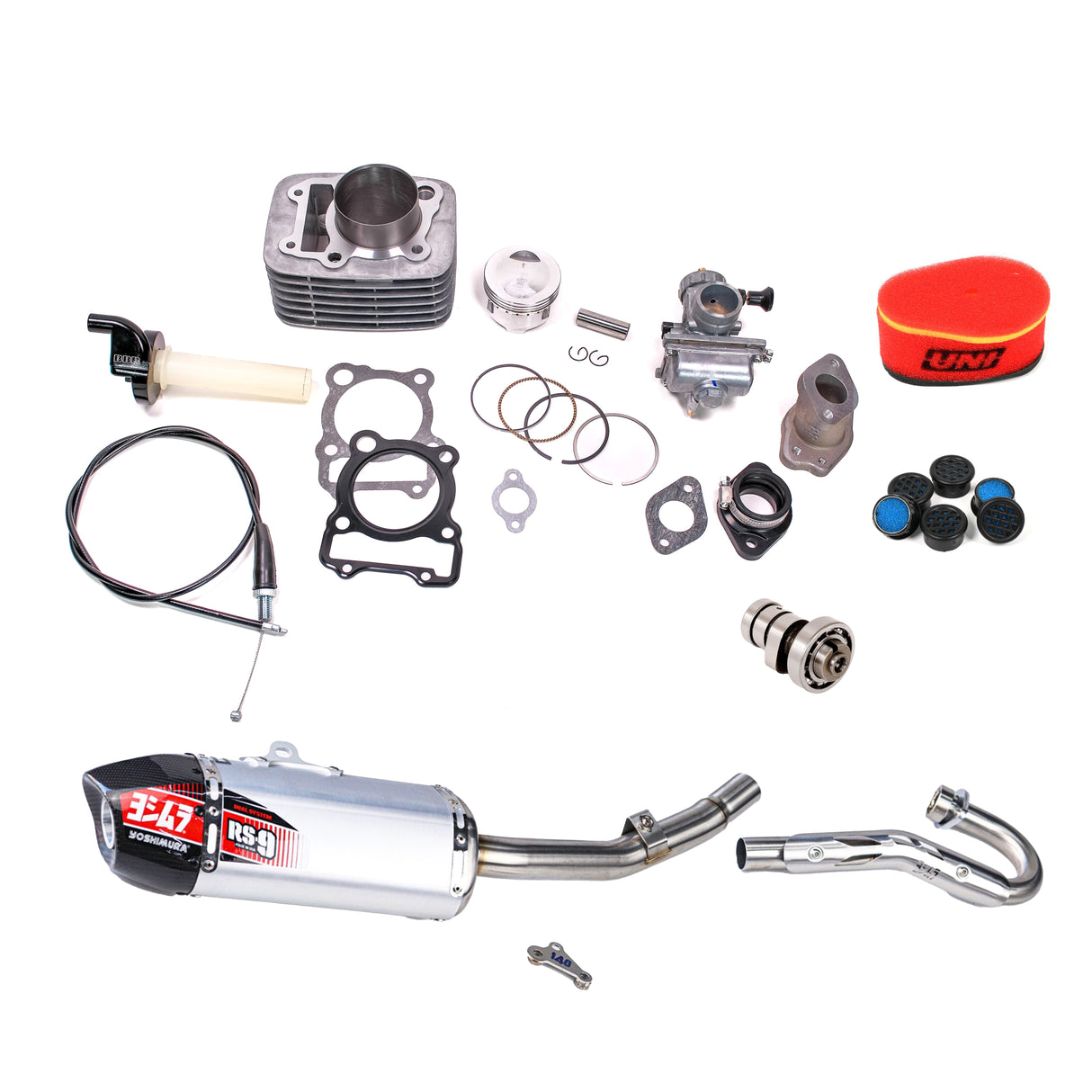 KLX140 - Pro Comp Plus 170cc Kit - Yoshimura Exhaust