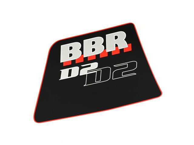 Exhaust System - D2 Foil Exhaust Label (LH) - 220-BBR-1013