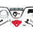 CRF/XR50 Handlebar kit - 510-HXR-5011
