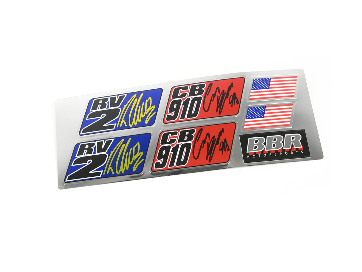 Decal - BBR Stock Comp Signature Swingarm - 710-BBR-2011